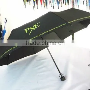 3 Folding Polyester Parasol Umbrella Portable Check Man's Umbrella thumbnail-1