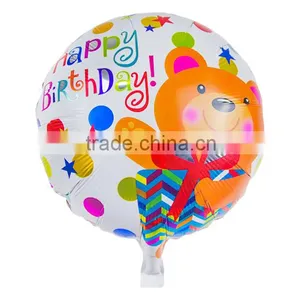 18 Inch Manufactured Round Balloon Happy Birthday Party Balloon Foil Balloon thumbnail-1