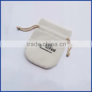 Round Bottom Drawstring Bag With Logo/VELVET Bag Drawstring thumbnail-4