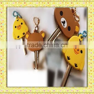 Special Prmotional Personized Soft Pvc Round Novel Key Head Cover thumbnail-1