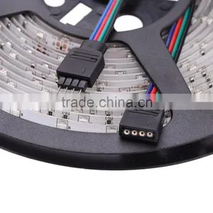 10M 2*5M 3528 SMD RGB 600LEDs LED Strip Light Lamp 44Key + IR Remote Controller DC12V + Power Adapter AC100-240V thumbnail-3