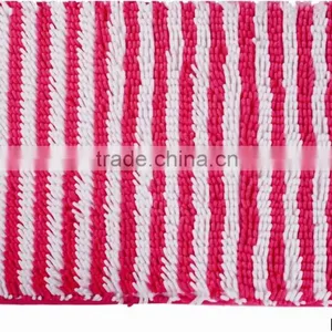 Chenille Floor Carpet With Anti Slip Base Double Color Living Room Mat thumbnail-4