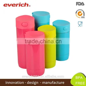 2015 Double Wall Stainless Steel 18/8 Vacuum Side Open Quick Stopper Mug thumbnail-3