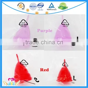 100% Medical Grade Silicone Menstrual Period Cup Unique Package Mama Menstrual Cup thumbnail-3