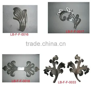 Wrought Iron Casting for Iron Gate,iron Fence,iron Window thumbnail-1