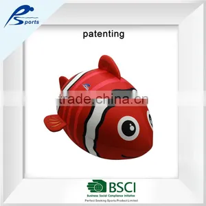2016 New Design 28 Inch High Foam Clown Fish Toy For Water and Beach Fun thumbnail-2