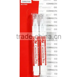 Multipurpose Wite-out Metal Tip Correction Pen in Blister Card (HY-601A) Correction Fluid 7ml Liquid thumbnail-1