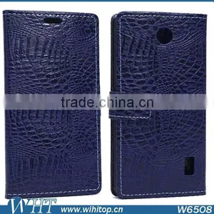 Card Holder Stand Wallet Case for Huawei Ascend Y635, Flip Cover for Ascend Y635 Leather Case thumbnail-1