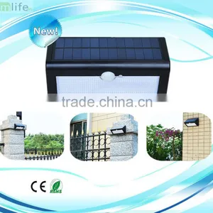 36LED Solar Powered Triangle Sensor LED Outdoor Wall Mounted Light thumbnail-1