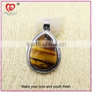 China Factory Direct Wholesale Quartz Pendant Necklace Pendant Single Big Stone Pendant thumbnail-1