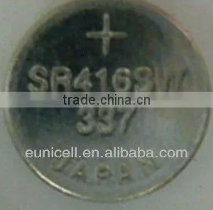 337 Watch Battery Sr416sw 377 Silvery Oxide Button Battery thumbnail-1