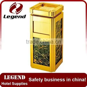 Hotel Lobby Luxury Square Dustbin in China thumbnail-1