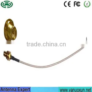 Factory Directly Supply 15cm Length Cable , RF Coaxial CRC9 To SMA Cable , Waterproof RF Coaxial Pigtail Cable thumbnail-1