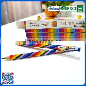 New Hot Sales Rainbow Pencil for Promotion Sets thumbnail-1