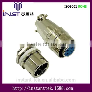 INST XS 12pin Metal Srcew Waterproof Airplug Connector thumbnail-4