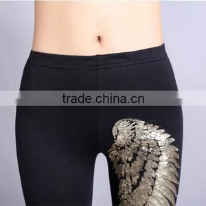 2016 Hot Sale Cotton Women Leggings Tights thumbnail-3