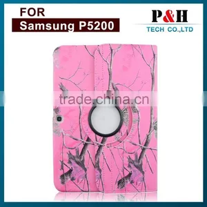 Hot Sell Leather 360 Degree Rotation Tablet Case for Samsung P5200 thumbnail-4