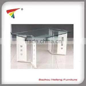 European Leather Dining Table thumbnail-1