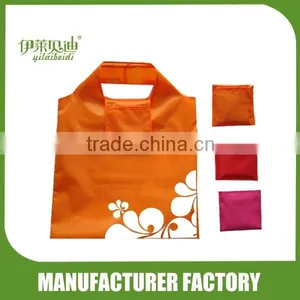Backpack Foldable Shopping Bag With Flower Pattern thumbnail-3