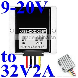 Hot Sale ! DC to DC 12V to 32V Step Up Boost Converter 2A 64W Waterproof thumbnail-1
