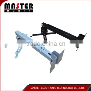 Universal Extendable Tilt DLP LCD Ceiling Projector Mount Bracket 66 Lbs - White thumbnail-1