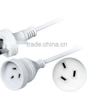Australian Power Cords SAA Power Cords 2 Non-wirable SAA Plugs Lighting Plug With Cable DL2 4V-75 thumbnail-2