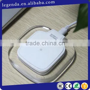 For Apple Wireless Charger SHINEDA Amazon FBA Service New 5V 2A Universal Qi Standard Wireless Charger for Samsung,For Iphone thumbnail-1