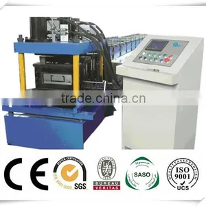 C Purlin Roll Forming Machine and Z Purlin Roll Forming Machine, C Section Profile Roll Forming Machine thumbnail-1