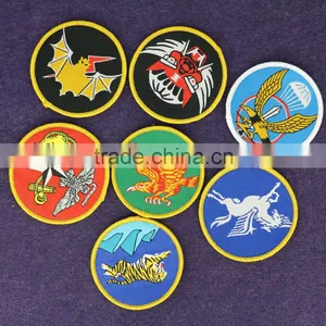 Wholesale Custom Embroidery Patch Self-adhesive Machine Woven Badges thumbnail-1