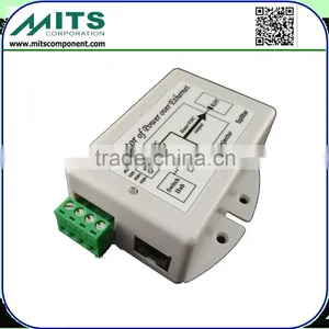 17W/48V 1 Port DC Input PoE Injector for IP Phone, IP Cam, AP, Security & Networking Devices thumbnail-1