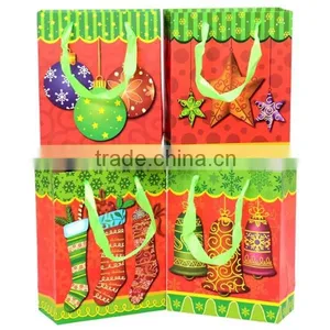 Christmas Sock Star Bell Paper Bag For Gift thumbnail-1