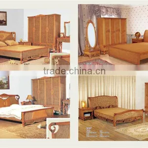 Wicker Furniture Home Bedroom Furniture Wicker Bed thumbnail-6