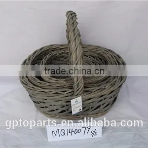 Eco-friendly Cheap Small Willow Baskets With Handles Cheap Wicker Baskets thumbnail-4