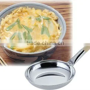 OYAKO Saute Pan With Wood Horizontal Handle for DONBURI Rice Bowl thumbnail-1