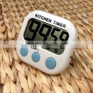 Large LCD Digital Kitchen Cooking Timer CountDown Up Clock Loud Alarm thumbnail-1
