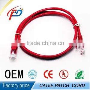 High Quality Factory Price Bare Copper/CCA/CCAG 3m Cat6 Lan Cable thumbnail-1