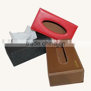 High Quality Leather Tissue Boxes,personalized pu Leather Tissue Boxes, Tissue Boxes Manufacturer in China thumbnail-4