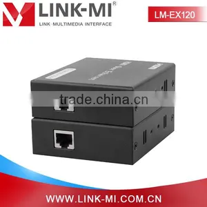 2015 LINK-MI/OEM LM-EX120 via RJ45 Cable 120m Point to Many Hdmi Extender Over ip Support Ethernet & IR thumbnail-5