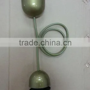 E27 Ceiling Rose Electric Plastic Lamp Holder thumbnail-1
