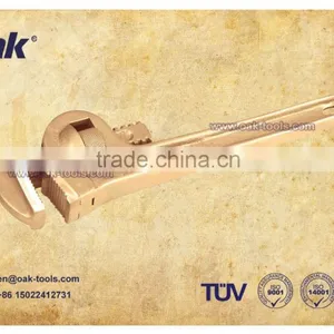 Beryllium Copper 6" PIPE WRENCH (LIGHT TYPE) thumbnail-1