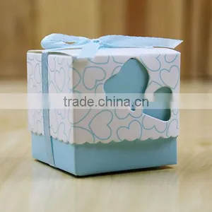 Heart Wedding Box Bomboniere Candy Box Wedding Gift Favour Party Supply thumbnail-5