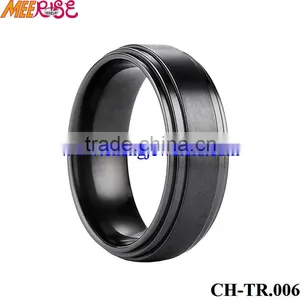Custom Titanium Ring Factory Black Titanium Rings thumbnail-1