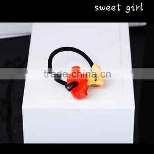 Square Crystal Ponytail Holder Rhinestone Elastic Hair Rope F72 thumbnail-2