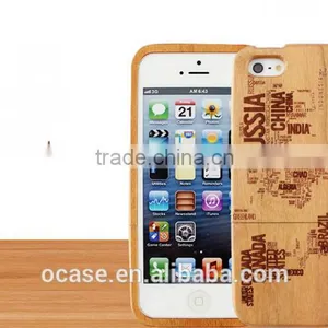 Verious Country Name Engraving Phone Case Wood Cover for IPhone 6/6s/6 Plus thumbnail-5