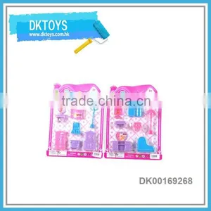 Pink Color Preschool Furniture Set Pretend Play Furniture Toy thumbnail-1