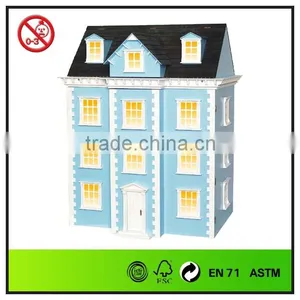 Fashion New Wooden Diy Model Miniature Dollhouse thumbnail-1