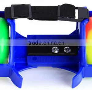2 Rubber Wheels Roller Skates Wheels Flashing Roller Skate Wheels for Shoes thumbnail-6