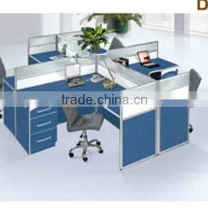 Modern High Quality Four People Aluminum Office Screen AV20-19 thumbnail-1