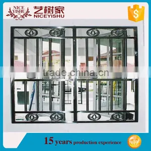 China Ornamental Wrought Iron Window Grills Design thumbnail-5