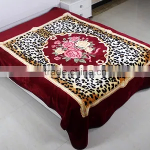 100% Polyester 2-ply Super Soft Mink Baby Toys Promotion Blanket thumbnail-4
